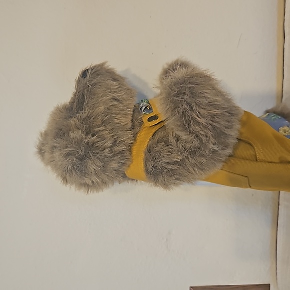 Ashton-Drake 1996 Vintage Plush Teddy Bear with Stand - Picture 2 of 8